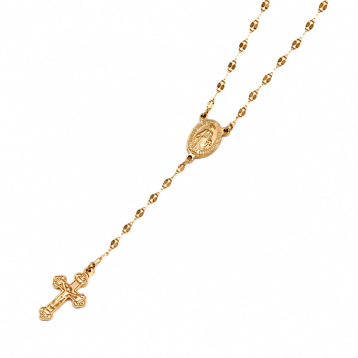 Collar Rosario Acero Waterproof